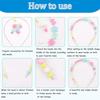 500pcs Clay Beads Bracelet Making Kit Friendship Bracelet with Needle Cord DIY Arts Crafts Gift Toy for Kids Classroom Exchange
