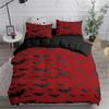 Halloween Duvet Cover Set Flying Vampire Bedding Set Bats Witchcraft Magic Polyester Comforter Cover King Size for Boys Girls