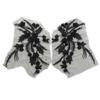 Fashion Elegant Sequin Embroidery Sequined Embroidery Patches DIY White Black Embroidered Floral Patches Sequins Patches Dresses