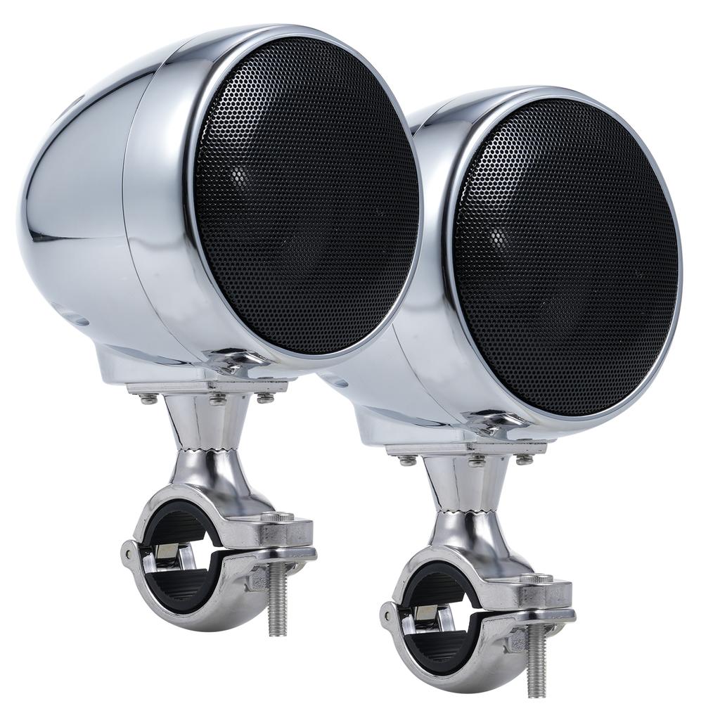 SPK350 3.5-inch Waterproof BT Motorcycle Speaker with Dual 15W Speakers, 300W Peak Power, with