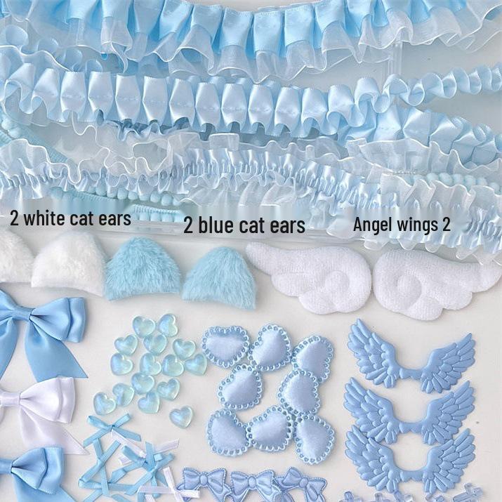 

Colorful Satin Feather Wings: DIY Decorative Accessories, Card Holder, Cheer Fan, Handmade Materials
