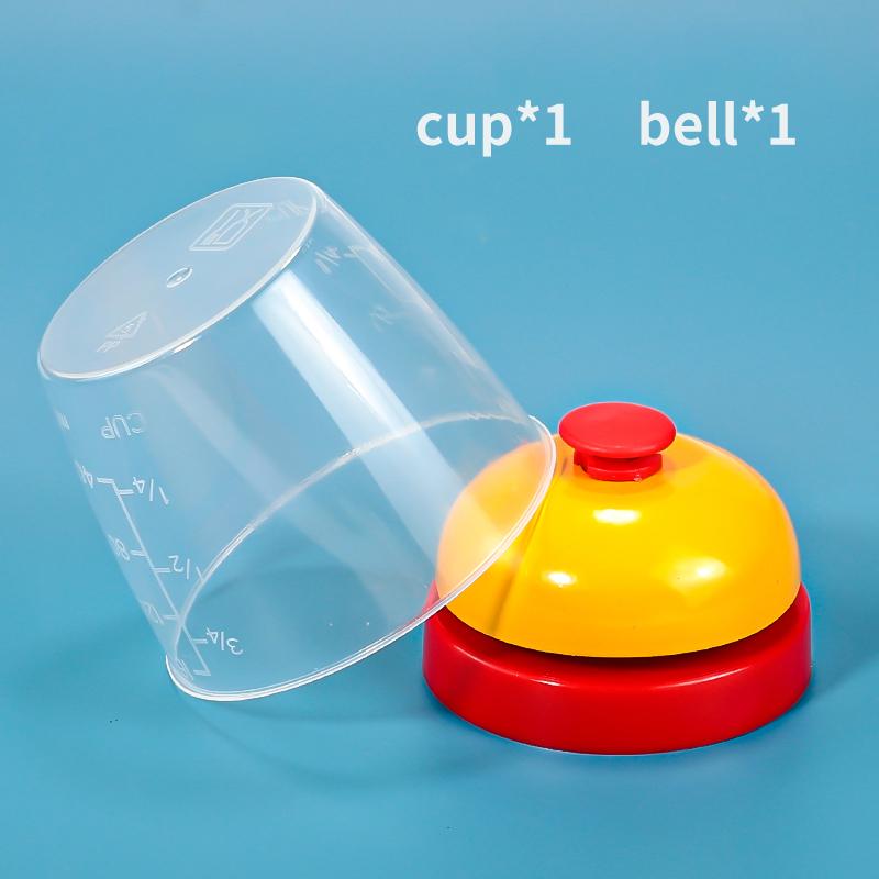 Answering Bell Game Set Family Gathering Interactive Board Game Press the Bell to Win Birthday Party Christmas