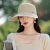 New Hat Women's Summer Breathable Straw Hat Simple Sunscreen Sun Hat Foreign Style Sun Hat