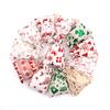10x14/13x18cm Christmas Bronzing Cotton Bags Drawstrings Jewelry Gift Display Packing Bags Xmas Party Favor Candy Bags Daily