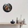 Metal Wall Art Vintage Cat Retro Decor for Bar