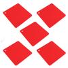 5pcs Silicone Pot Holders Mat Heat Resistant Anti Slip Square Honeycomb Trivet Mat Hot Pads for