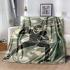 Camouflage Player Customize Your Name Blanket Used For Chair Office Sofa Bed Camping Soft And Warm Giving Friends And Relatives Birthday Graduation