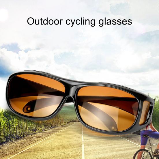 Hombres Mujeres Ciclismo al aire libre Gafas de sol a prueba de viento Gafas de conducción Gafas de visión nocturna Gafas de montar