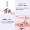 925 Silver Snowman Charm Beads Christmas Halloween Pendant for Women Jewelry Gift Fit Original Bracelet