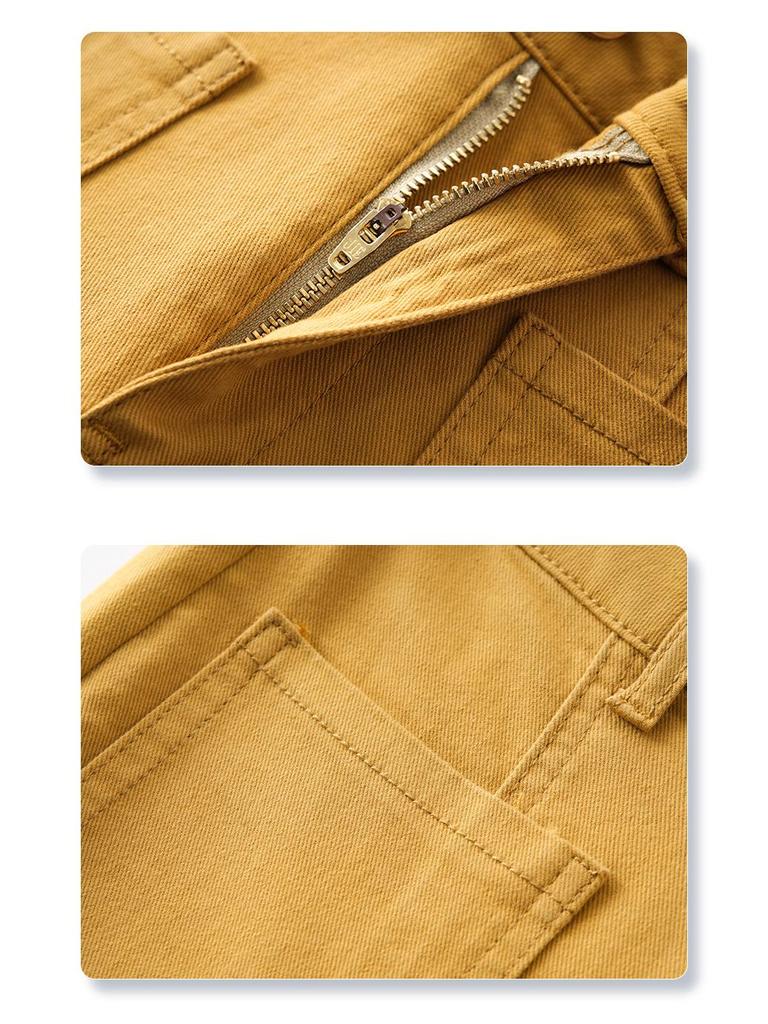 Women's 2025 Spring Black High Waist Straight & Wide Leg Retro Jeans