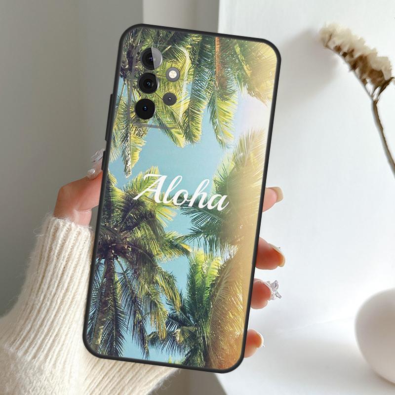 Hello Hawaii Aloha Beaches Case For Samsung Galaxy A55 A15 A35 A56 A06 A16 A26 A36 A32 A52 A13 A33 A53 A14 A34 A54 A17