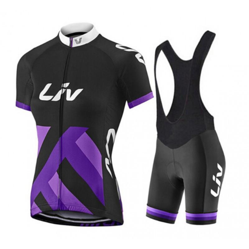 LIV Cycling Wear Women's Team Edition Short-sleeved Set Sweat-wicking Breathable