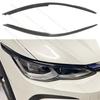 2020 a novější Pro VW Golf 8 MK8 Přední světlomet Obočí Veka Světelné Samolepky Kryt Lampy Vysoce Kvalitní ABS Lesklá Černá Body Kit
