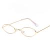 Fashion Metal Frame Sunglasses Vintage Small Oval Women Sun Glasses Men Women Brand Shades Eyewear UV400 Goggles