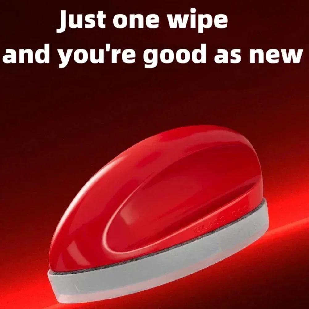 Glass brush refreshing oil film remover, automotive glass bright coating, waterproof and effective cleaning and stain removal