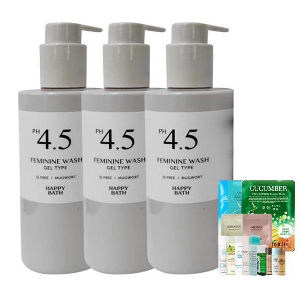

HAPPY BATH Gel-Type Mugwort Feminine Cleanser (3 units + 1 mini)