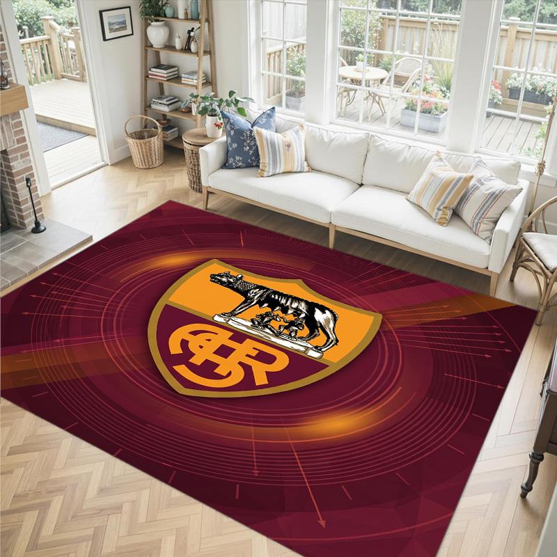 AS Roma Design Crystal Velvet Carpet Cozy Non?Slip Printed Rug For Bedroom Living Room Entrance
