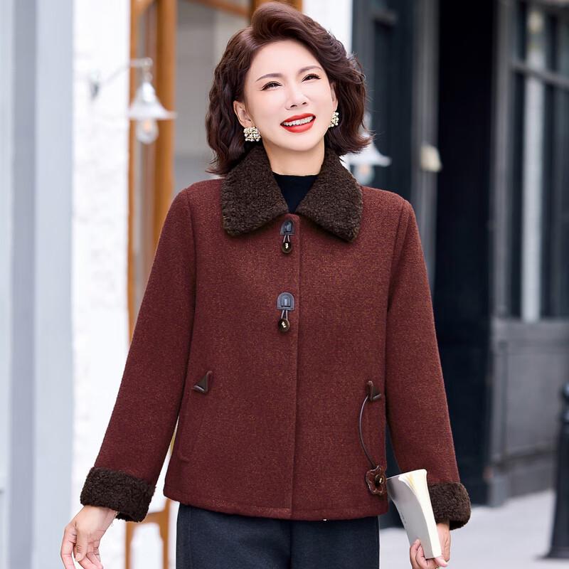 Women's 2025 Padded Fleece Short Winter Coat