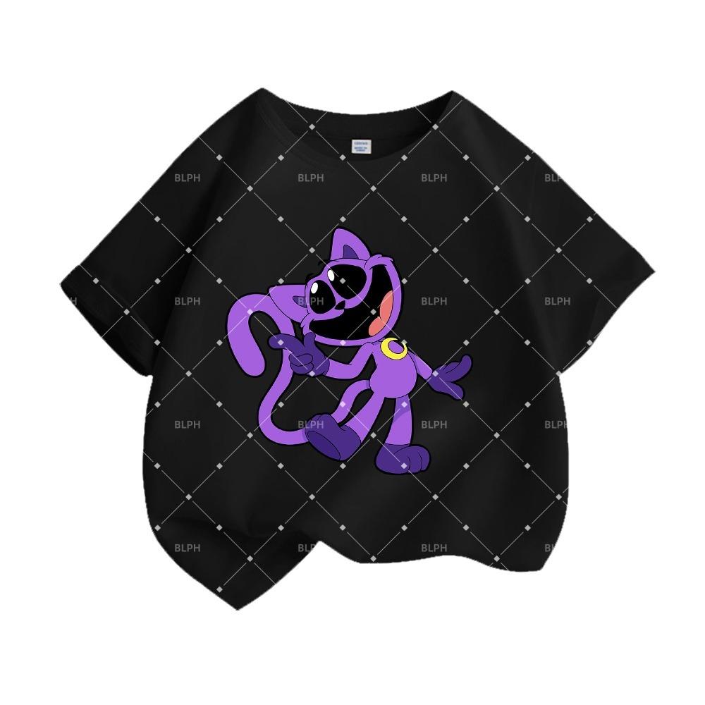 Cute Poppy Playtime Style Kids T-Shirt with Adorable Robot Design, Perfect for Zara Kids Lovers