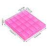 Detachable Dividers Nail Decoration Organize Box  Desktop Small Parts Organizing