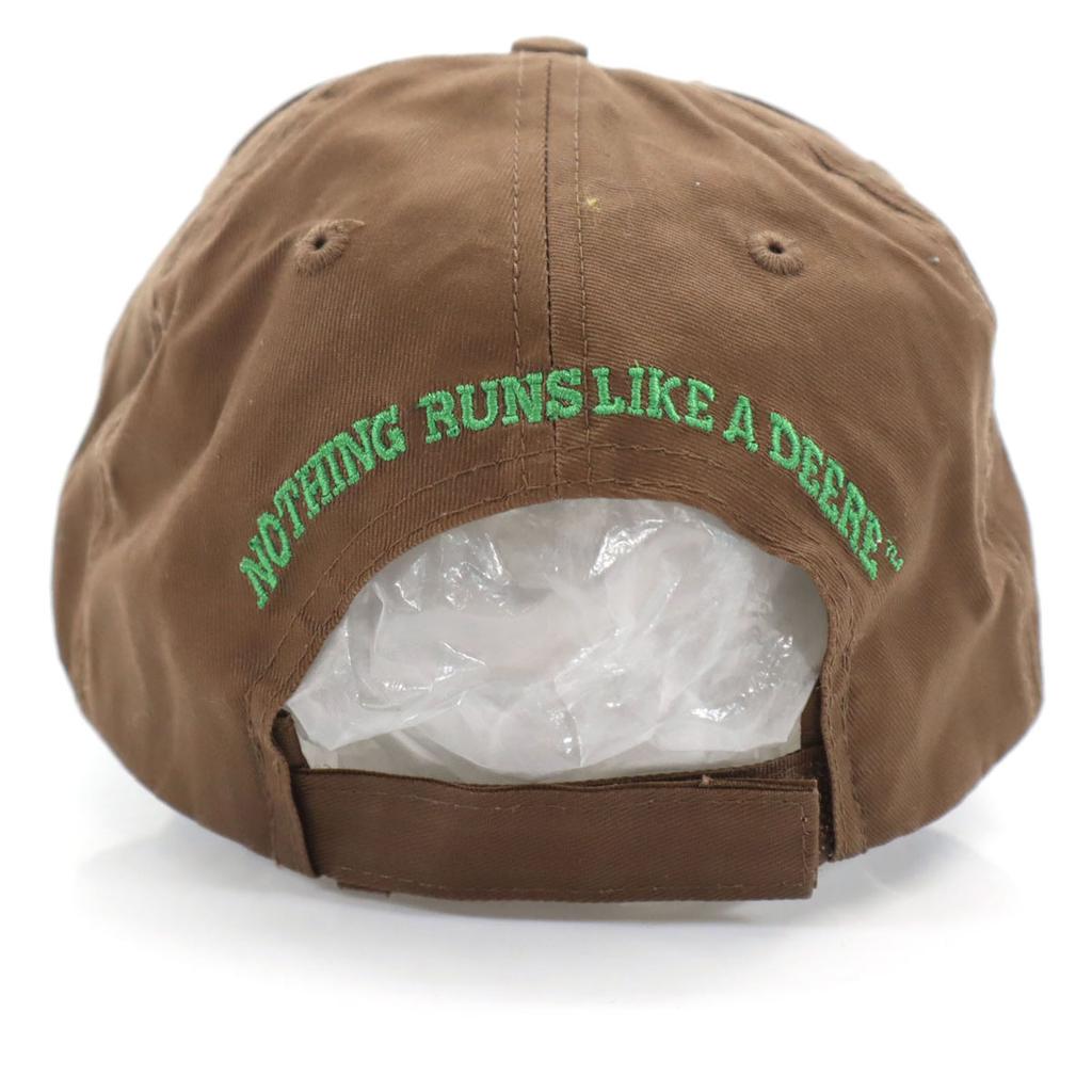 JOHN DEERE Cap Brown Men's Used