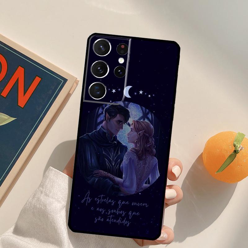 Fury Sarah J Maas A Court of Mist Phone Case For Samsung Galaxy S24 S25 S26 Ultra S20 S21 S22 S23 Plus S10 S25 FE Back Cover