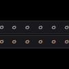 Invisible Wide Pin Buckle Transparent Waistband Round Square Heart Punk Waist Belt Waist Strap