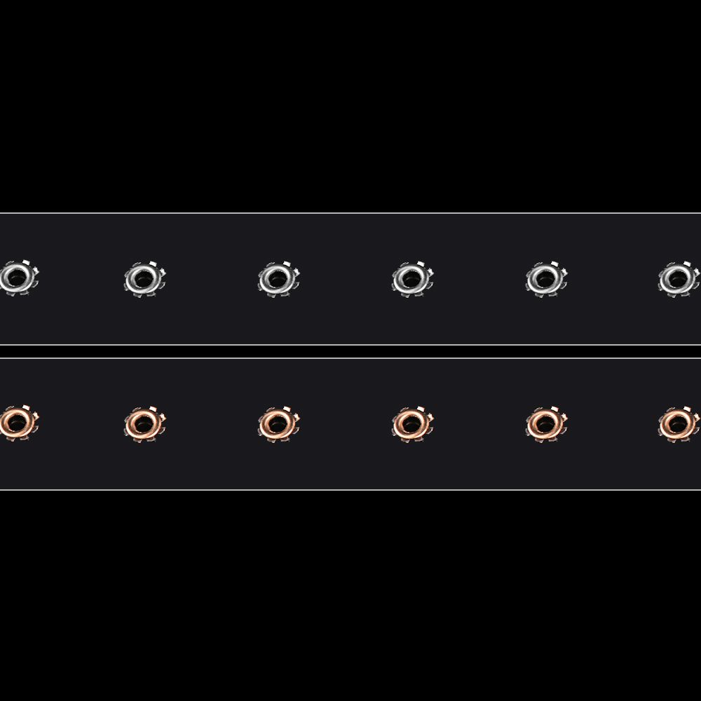Invisible Wide Pin Buckle Transparent Waistband Round Square Heart Punk Waist Belt Waist Strap
