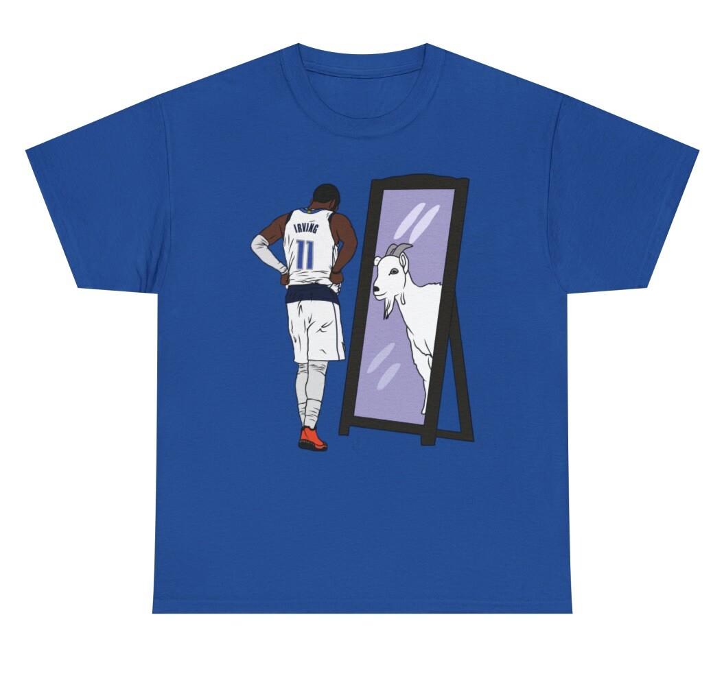 Kyrie Irving Mirror GOAT Dallas T-shirt XXL