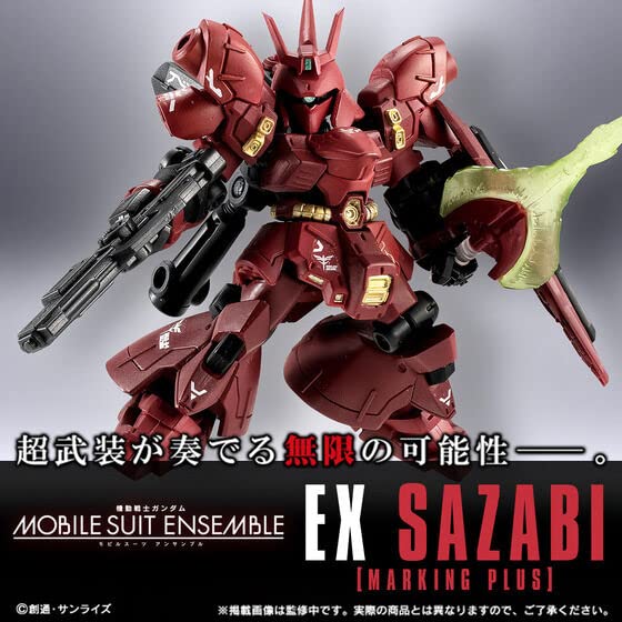 Mobile Suit Gundam MOBILE SUIT ENSEMBLE EX Sazabi [Marking Plus]