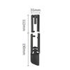 Black Plastic Car Seat Rail Trim Cover Sliding Track Bonnet Front Rear Left Right For BMW G30 G11 G12 F15 F16 5 7 Series X5X6