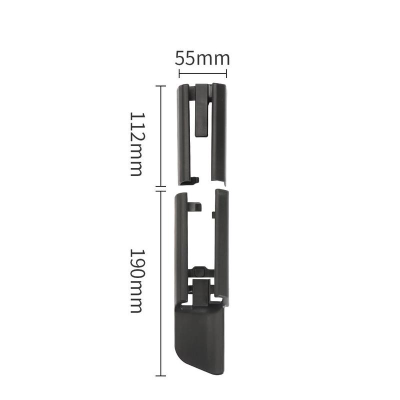 Black Plastic Car Seat Rail Trim Cover Sliding Track Bonnet Front Rear Left Right For BMW G30 G11 G12 F15 F16 5 7 Series X5X6