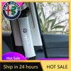 Car Stickers For Alfa Romeo 2Pcs Car Styling Seat Belt Cover Seatbelt Shoulder Strap Protector Pads for Alfa Romeo Sportiva 147