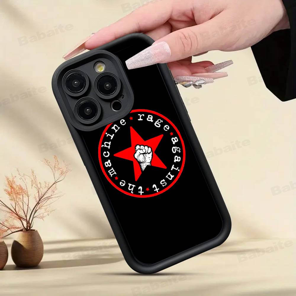 R-Rage A-Against T-The M-Machine Band Phone Case For IPhone 17 16 15 14 13 12 11 Pro Max Plus Mini Luck Cover
