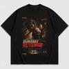 Escape and Revenge Kurzarm-T-Shirt 2026 Argentinischer Action-Krimi-Horrorfilm-Themenmode Trendiges Reines Baumwoll-T-Shirt
