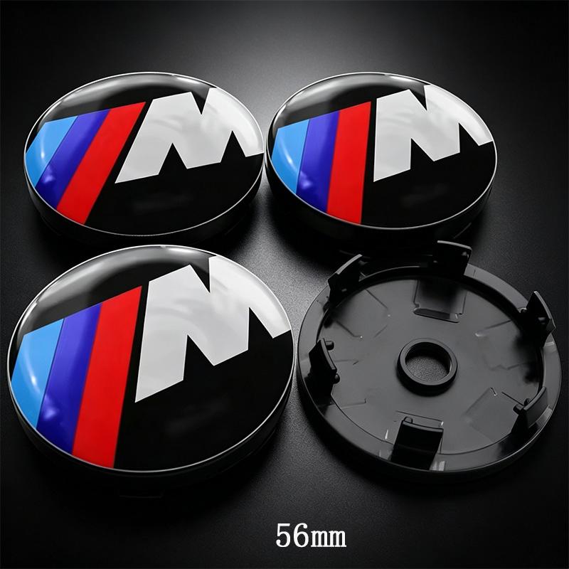 For BMW M 2026 New 4PCS 56mm ABS Wheel Center Caps For BMW 50th Anniversary Hub Cover For BMW M G20 G21 G28 G01 G02 G05 G30 G31 G38 G07 G08 IX3 F11