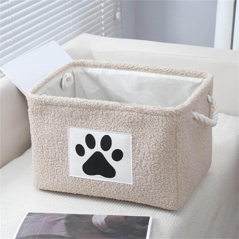 Multi Purpose Cloth Storage Bin With Foldable Design For Bedroom Kids Room And Living Room Easy To Carry