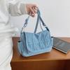 Denim Crossbody Bag for Women – Minimalist Shoulder Bag with Adjustable Strap – Perfect for Casual & Streetwear Styles