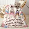 Mother's Love And Sunshine Blanket Suitable for Sofas,travel, Living Rooms Also a Good Gift for Friends and Family Suitable for All Seasons.