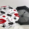 1pc lips glasses Automatic Open/Close Umbrella Compact Folding Umbrella with 8-Rib Shaft for Women/Men, Elegant Birthday1131S