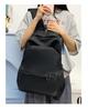 Schoolbag Mori large-capacity solid color backpack female Korean version versatile schoolbag male junior high school backpack female college backpack