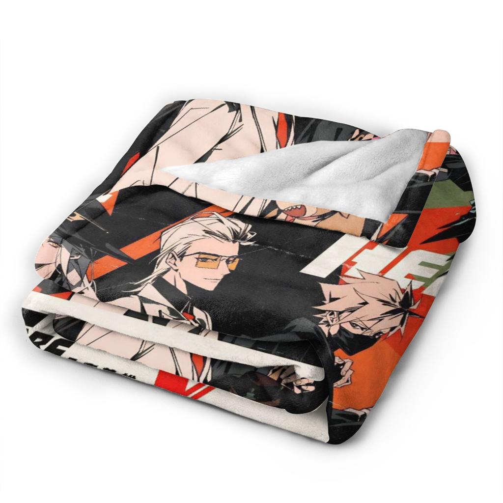 To Be Hero-X Snap Mode-Decke Anime Cartoon Flanell Neuheit Warmer Überwurf Mode-Decke für Bett Sofa Frühling/Herbst Auto