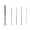 Leather Sewing Awl Set Replaceable Multifunctional Shoes Repair Tool Kit Punch Stitching Needles DIY Sewing Leathercraft