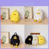 Adorable Cartoon Duck Kindergarten Backpack Large Capacity For Kids Boys Girls Breathable Canvas