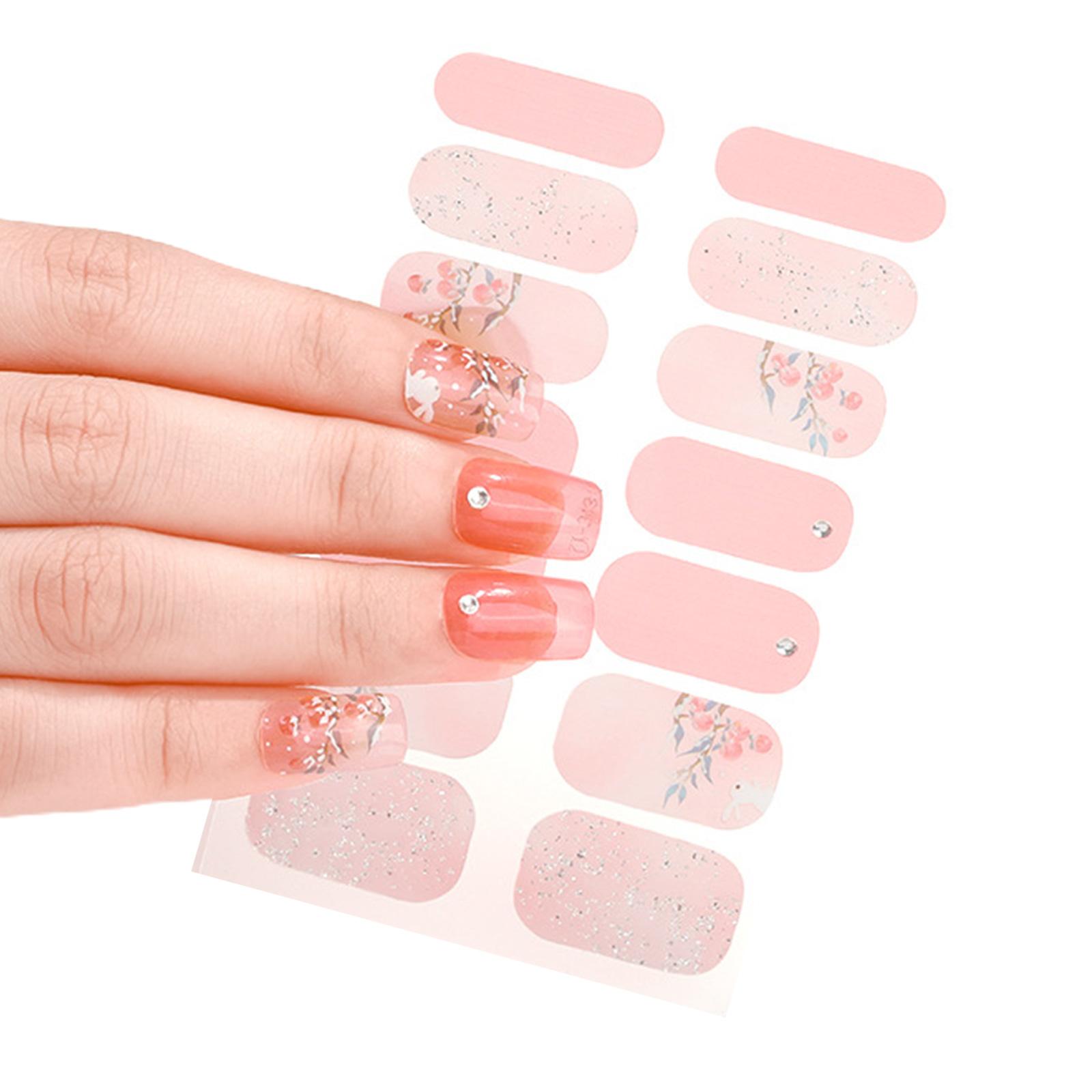 

Полная обертка для ногтей, наклейки для дизайна ногтей, бронзирующие гели, полоски для ногтей, водостойкие наклейки для лака для ногтей с пилочкой для ногтей, украшения для дизайна ногтей