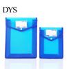 Office File Organizer Transparent Folder, with Snap Closure, Waterproof A4 A5 Document Bag, Closure Case Large Capacity Colorful PP Envelope