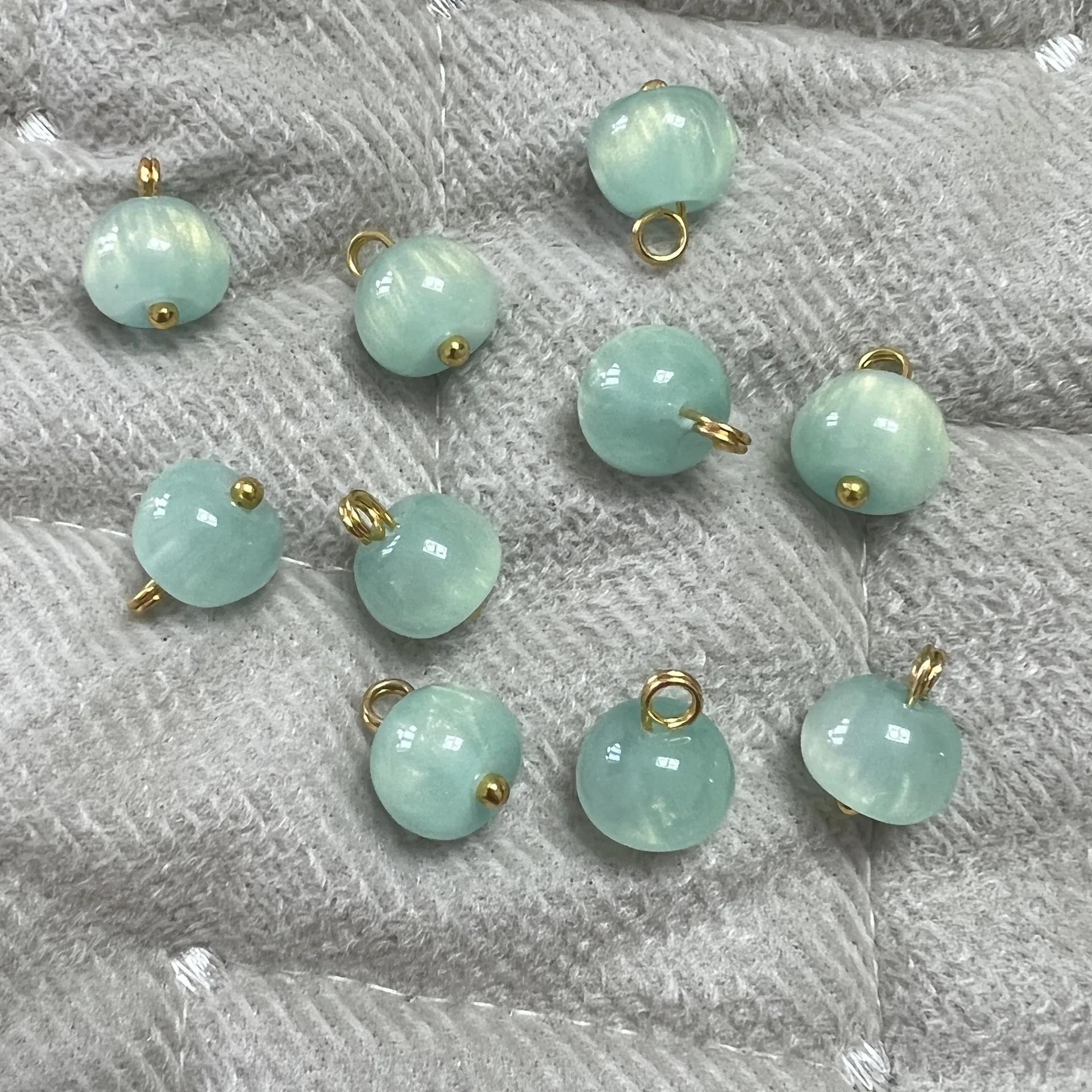 

10 шт./лот пуговицы в форме яблока 11 мм маленькие смоляные пуговицы на ножке аксессуары для рубашек многоцелевые декоративные бусины 11mm озеро синий