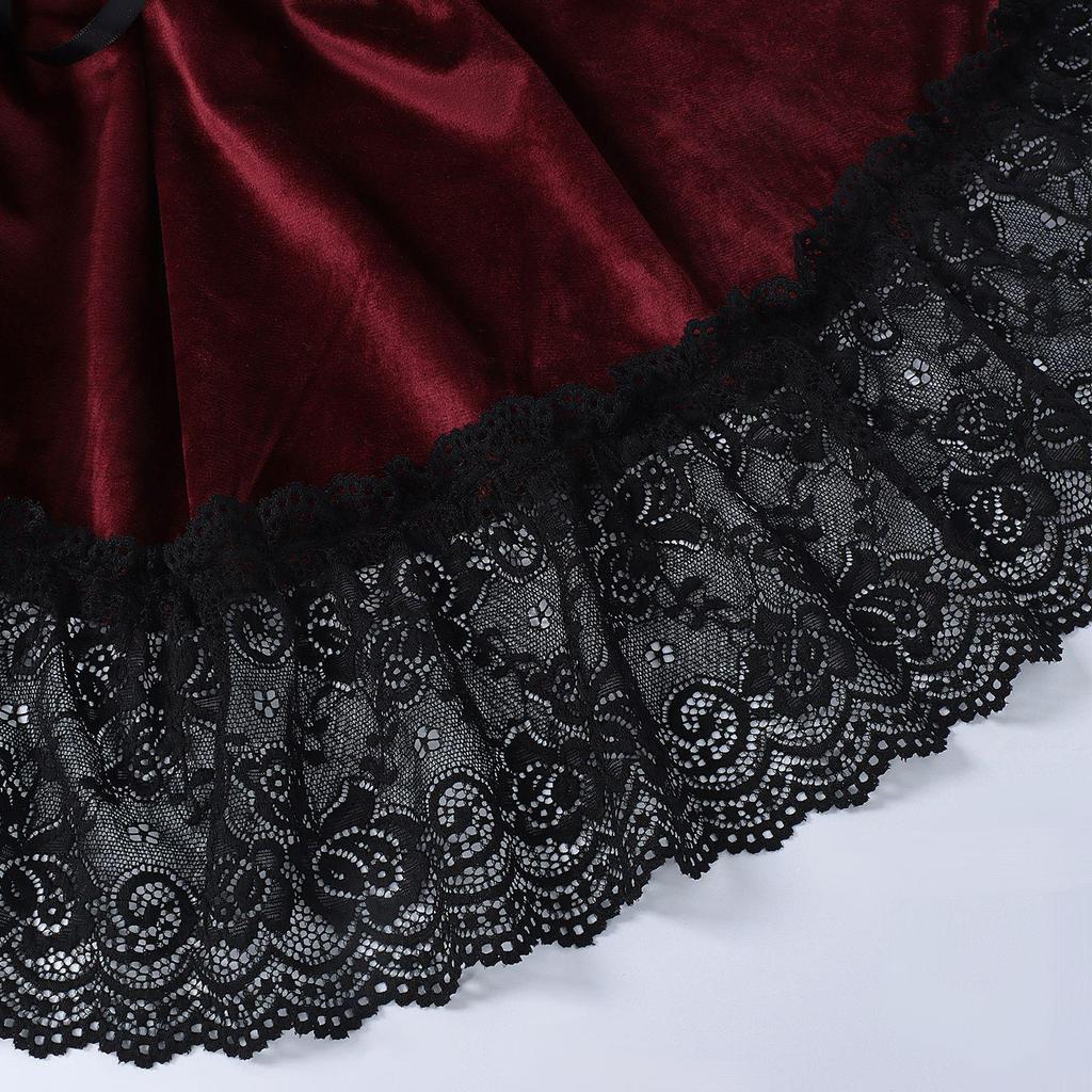 Halloween Gothic Witch & Vampire Costume for Adults