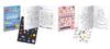 Coloring Book A4/16K with Space and Princess Stickers