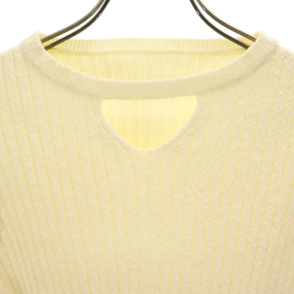 MAISON SPECIAL Long sleeve rib knit FREE Generation Women Used